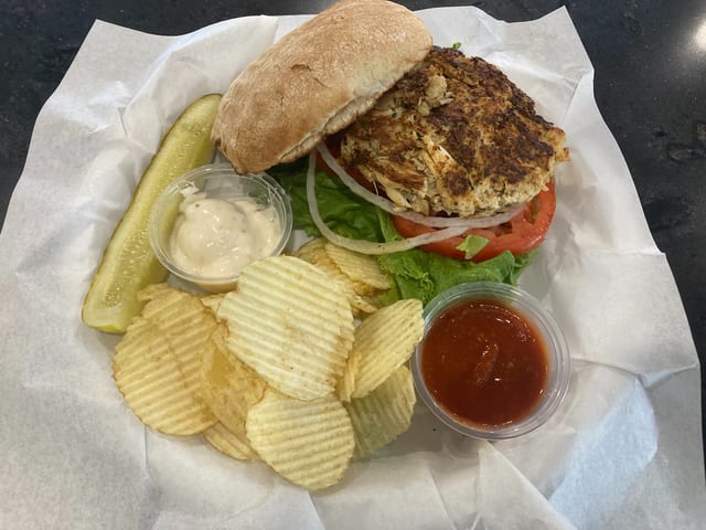 Classic Coastal Flavor on Toasted Ciabatta
