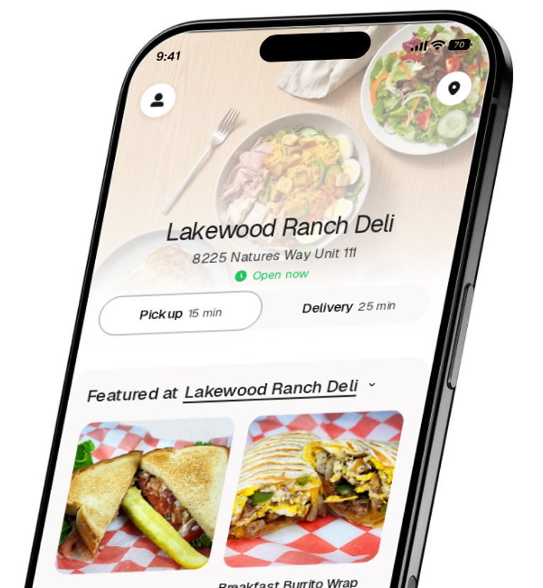 Lakewood Ranch Deli app preview