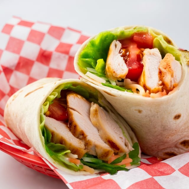 Grilled Chicken Wrap.