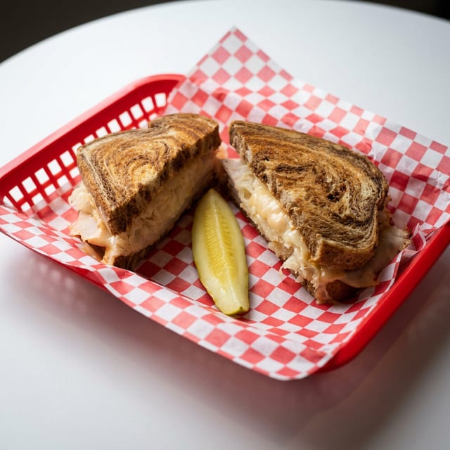Turkey Reuben Sandwich.