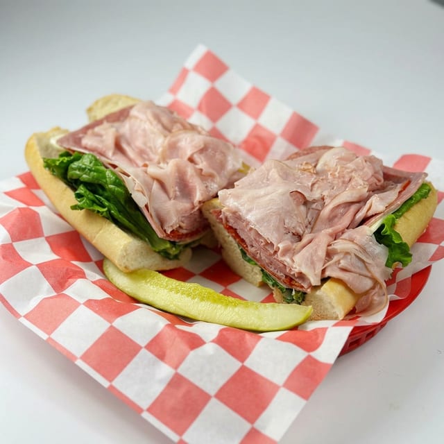 Classic Italian Sub.