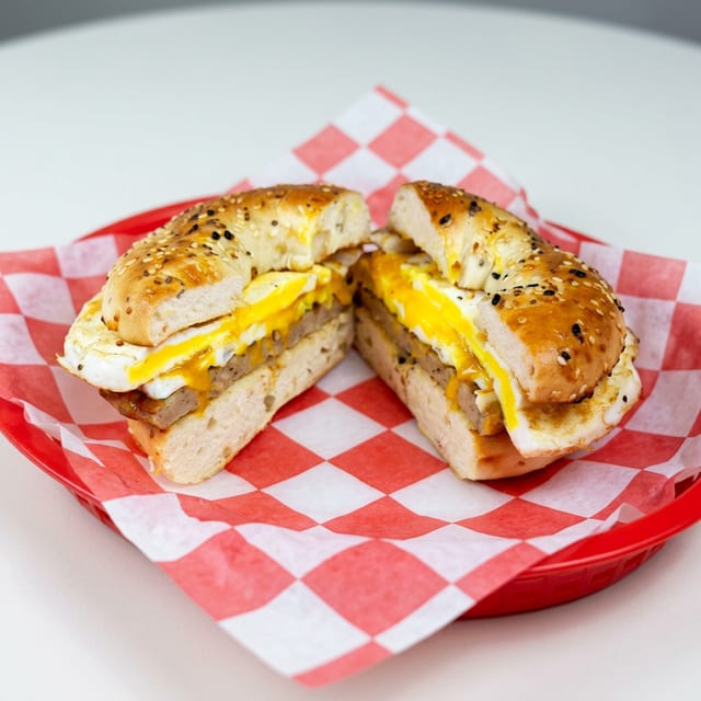 Sausage, Egg n Cheese.