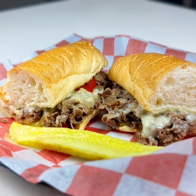 Cheese Steak Sub.
