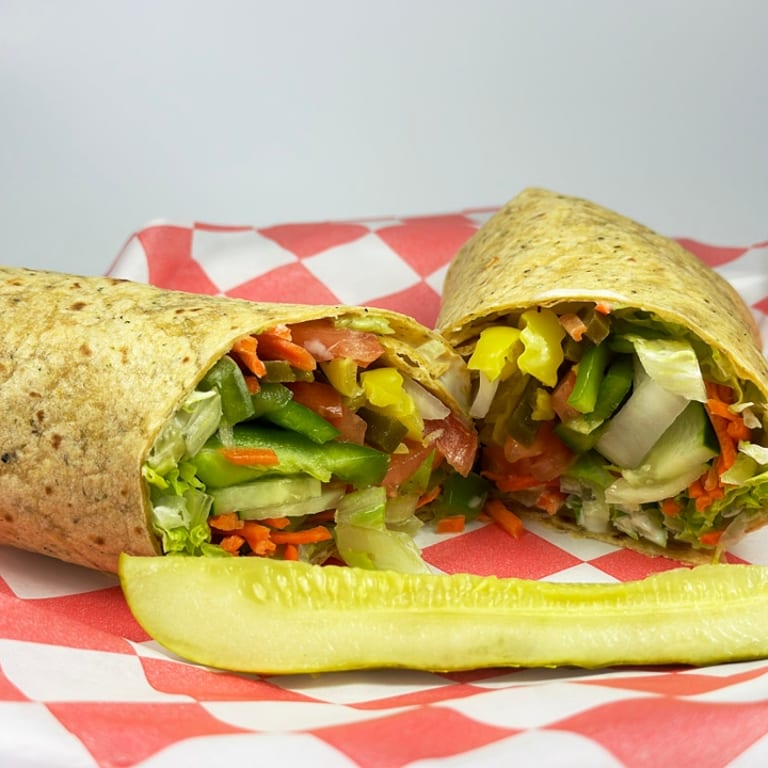 Savor Our Veggie Wrap
